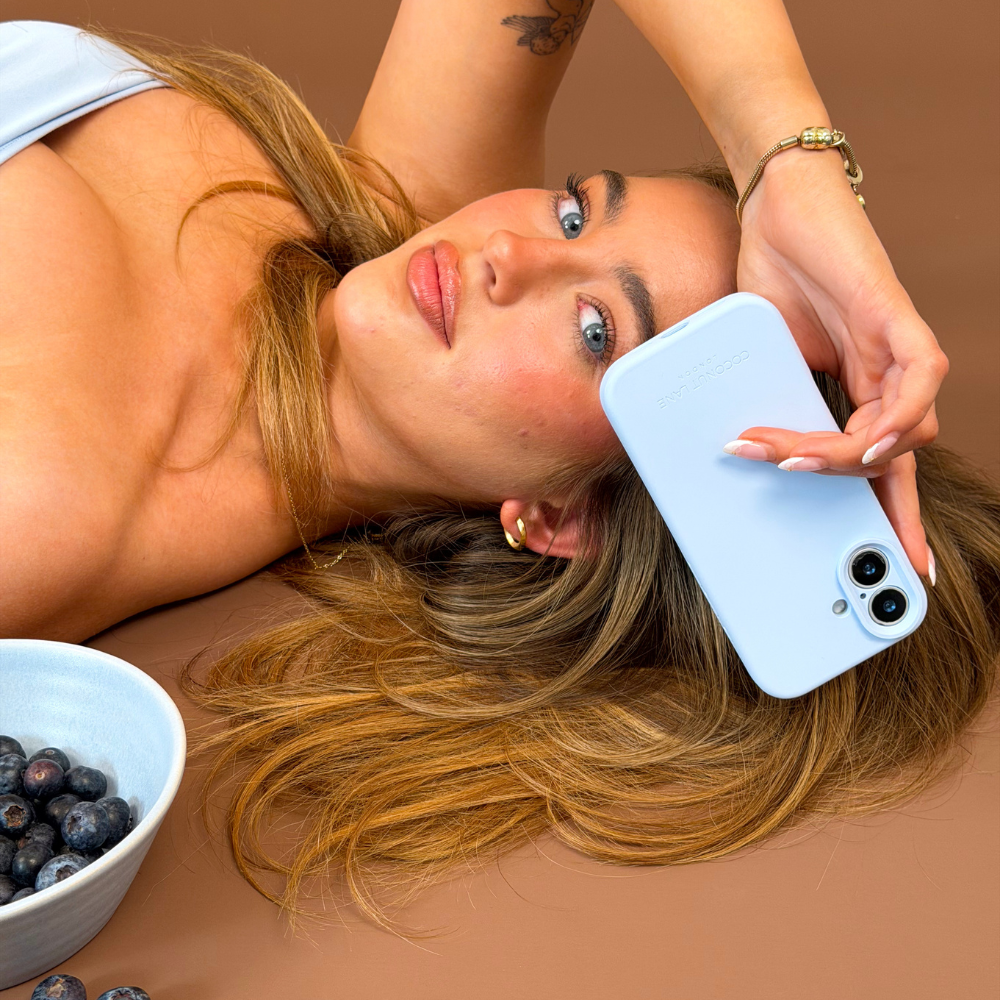 Butter Soft Silicone Phone Case - Blue