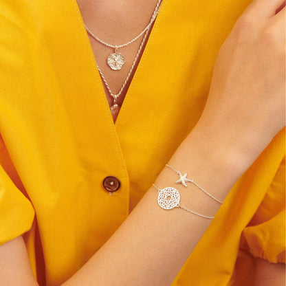 Chakra Bracelet Sterling Silver