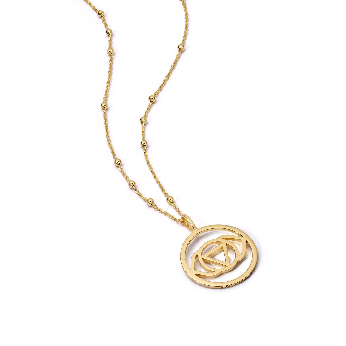 Chakra Necklace 18ct Gold Plate
