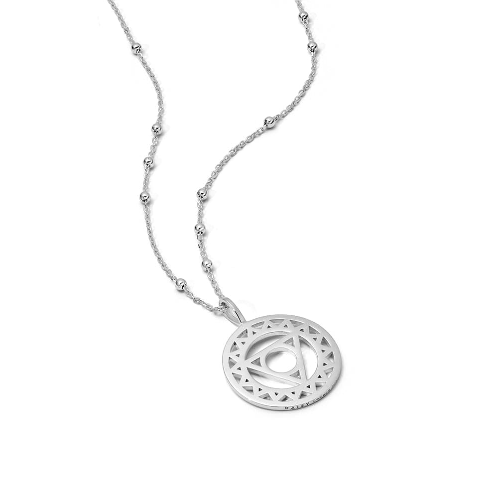 Chakra Necklace Sterling Silver