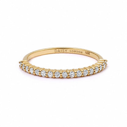 Estée Lalonde Fine Pavé Ring 14ct Solid Gold
