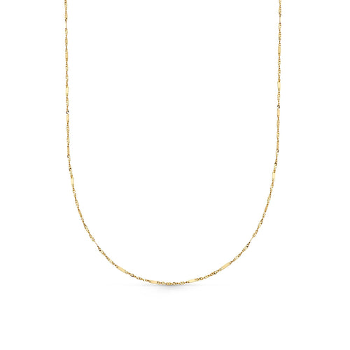 Estée Lalonde Fine Solid Gold Necklace 14ct Solid Gold