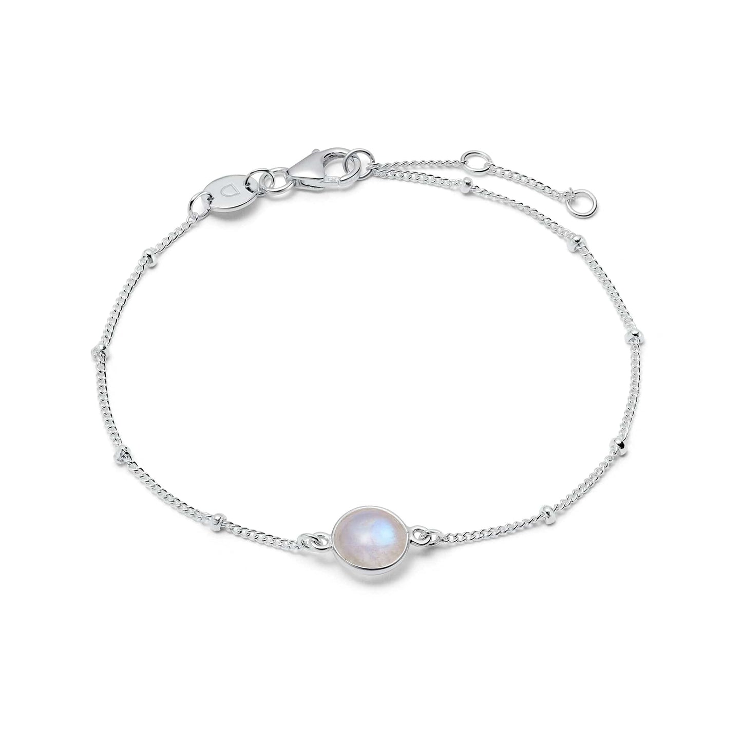 Healing Stone Bracelet Sterling Silver