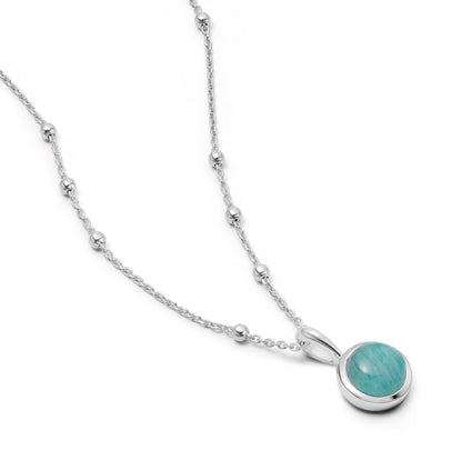 Healing Stone Necklace Sterling Silver