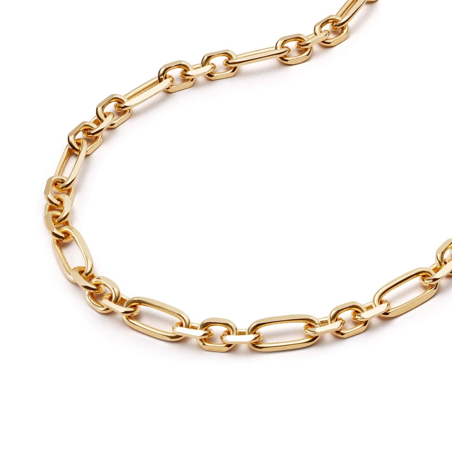 Magnus Chunky Chain Necklace 18ct Gold Plate