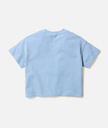 Women's Luxe Jersey Crew Tee in Coastal Blue