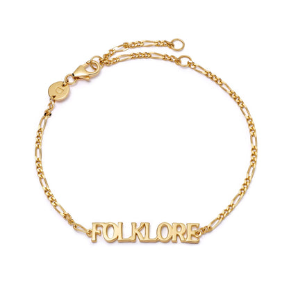 Personalised Year Bracelet 18ct Gold Plate (Taylor's Version)