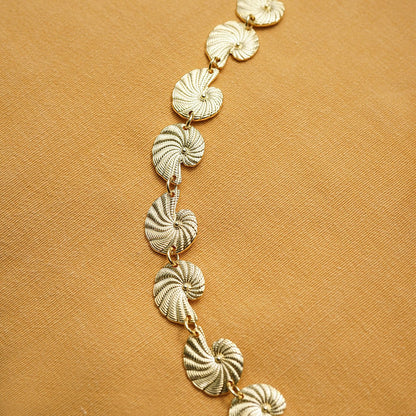 Polly Shell Belt 18ct Gold Plate