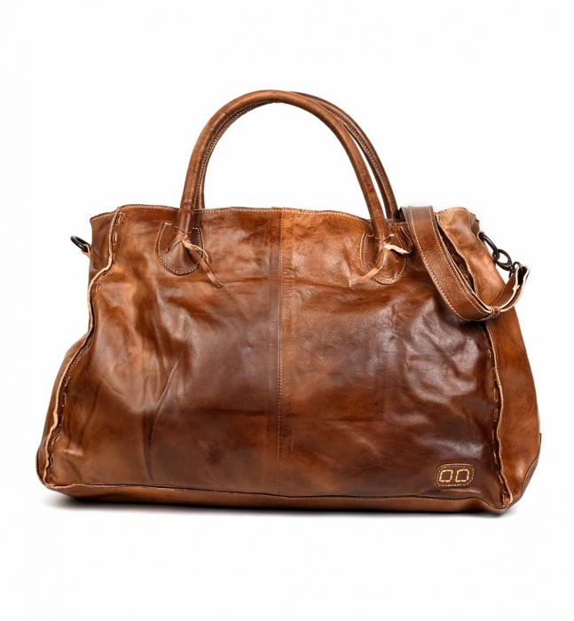 Rockaway Leather Tote, Tan Rustic
