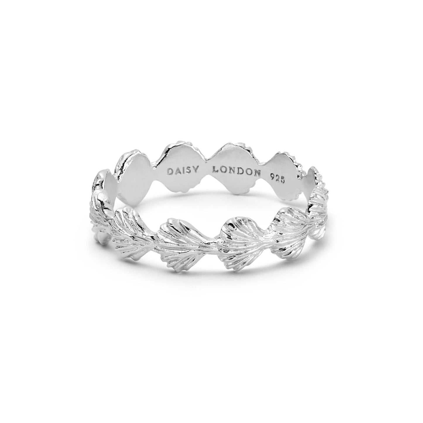 Shell Stacking Ring Sterling Silver