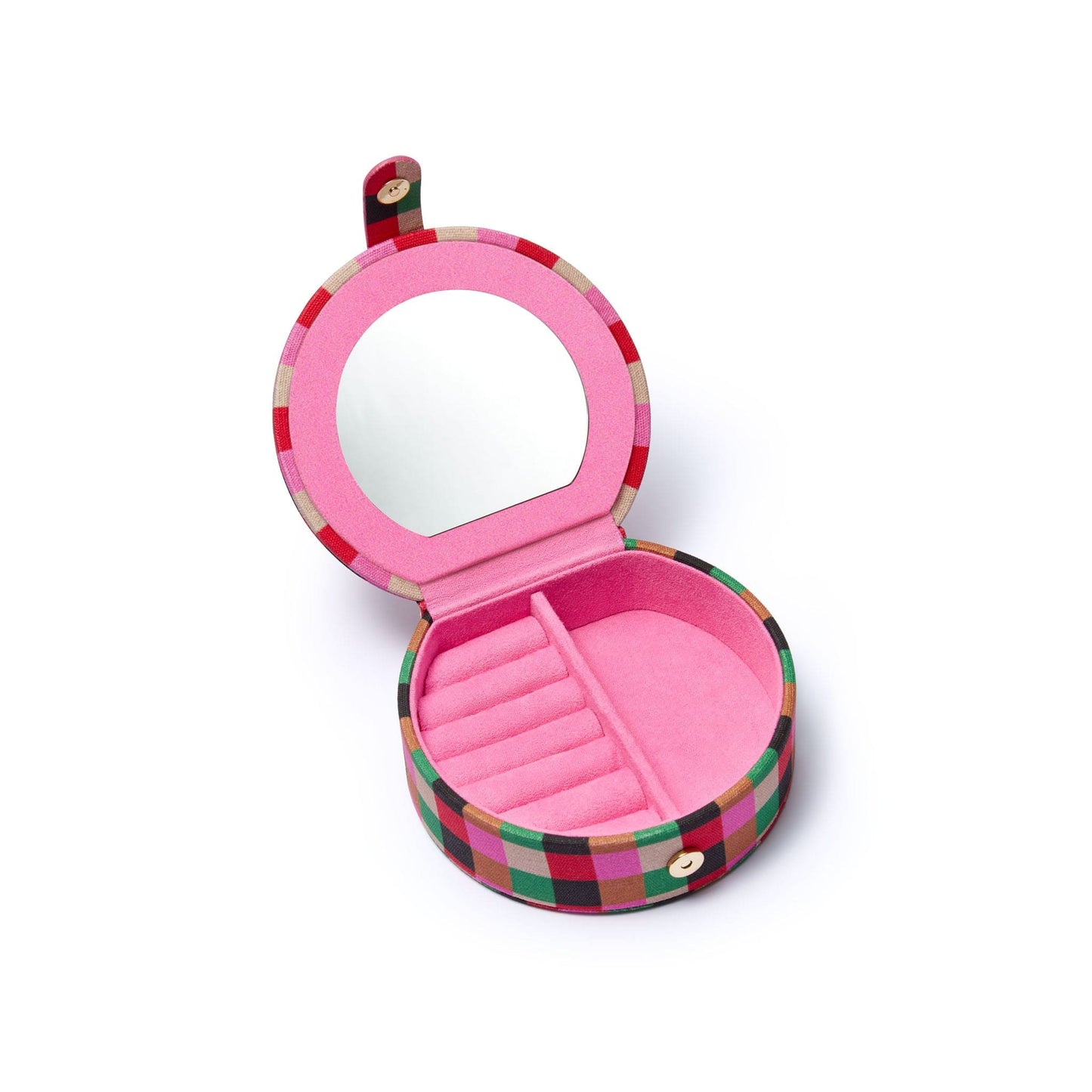 Shrimps Compact Pink Jewellery Box
