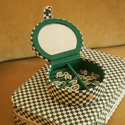 Shrimps Green Jewellery Box Set
