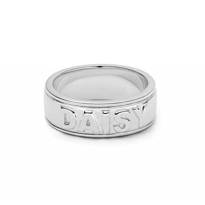 Shrimps Spinning Ring Sterling Silver
