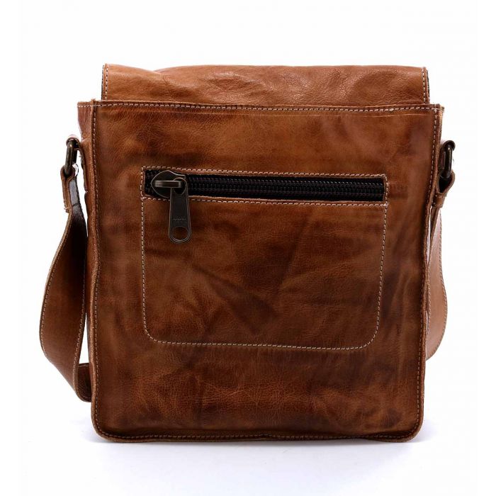 Venice Beach Crossbody, Tan Rustic