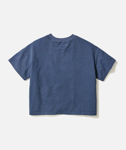 Women's Luxe Jersey Crew Tee in Mood Indigo