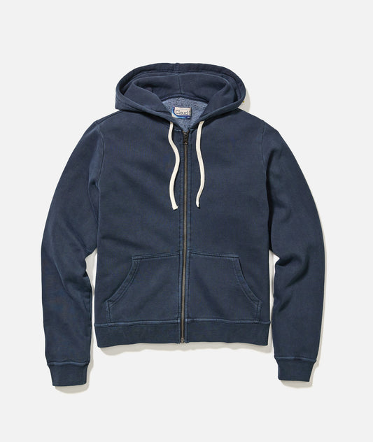 Women's Cloud 9 Fleece Full Zip Hoodie in Mood Indigo